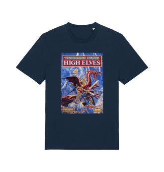 French Navy Printed T-shirt