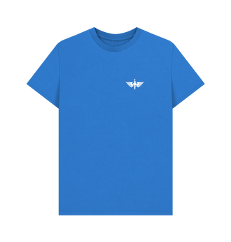 Bright Blue Space Marines Insignia T Shirt