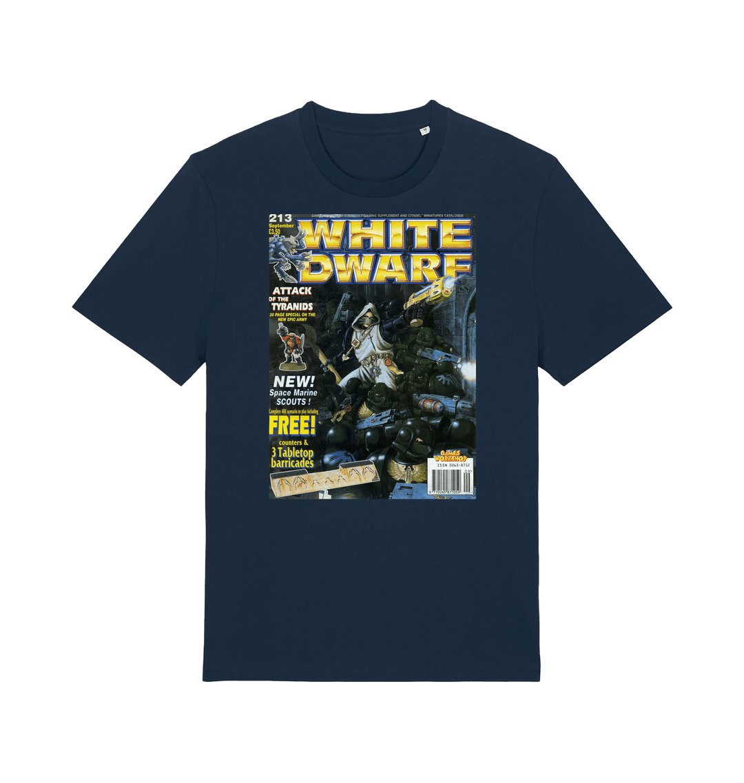 French Navy Printed T-shirt Front