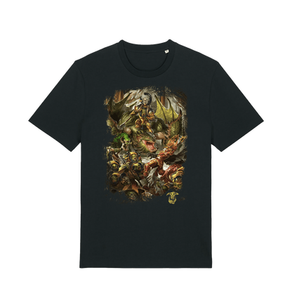 Black Printed T-shirt
