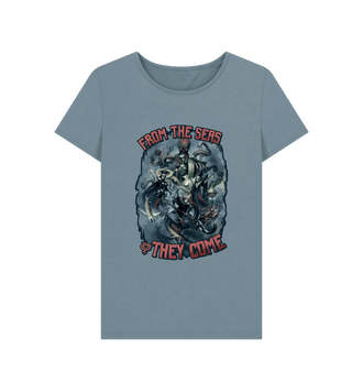 Stone Blue Idoneth Deepkin Lotann Fitted T Shirt