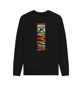 Black Red Gobbo Waaagh! Xmas Sweatshirt