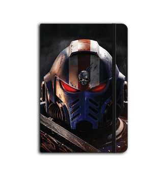 Black Warhammer 40,000: Space Marine 2 Titus Helm Notebook