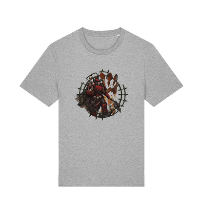 Heather Grey Printed T-shirt