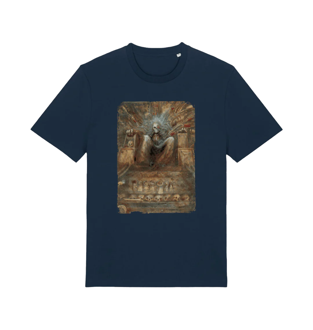 French Navy Printed T-shirt