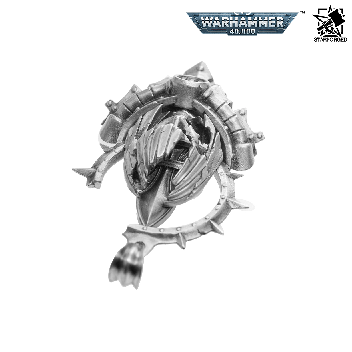 Starforged Warhammer 40,000 Adepta Sororitas Artificer Reliquia Pendant Sterling Silver Necklace Preorder