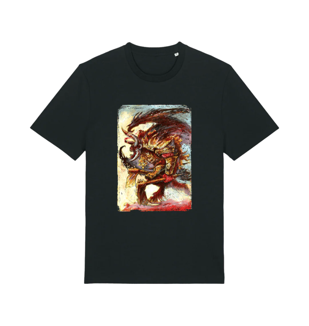 Black Printed T-shirt