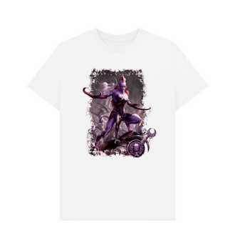 White Hedonites of Slaanesh Daemonette White T Shirt