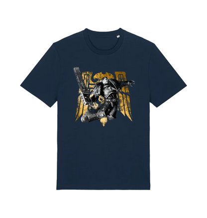 French Navy Printed T-shirt
