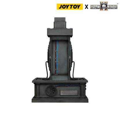 JoyToy Warhammer 40,000: Space Marine 2 Lieutenant Titus’ Mk X Helmet With Stand (1:1 Scale)