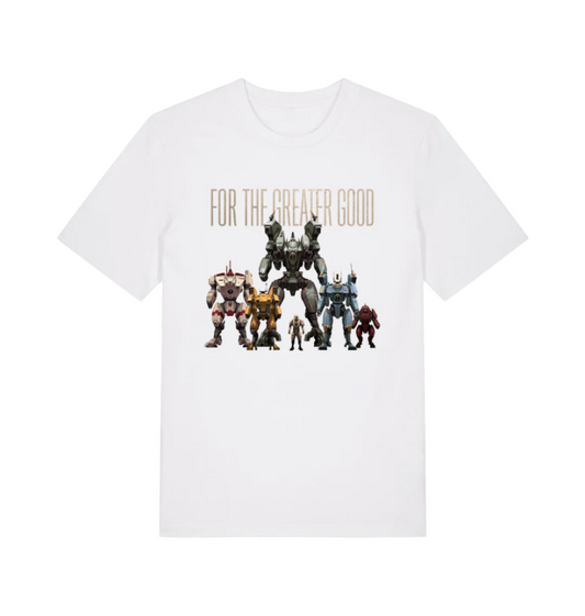 White Printed T-shirt