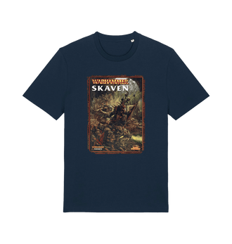 French Navy Printed T-shirt