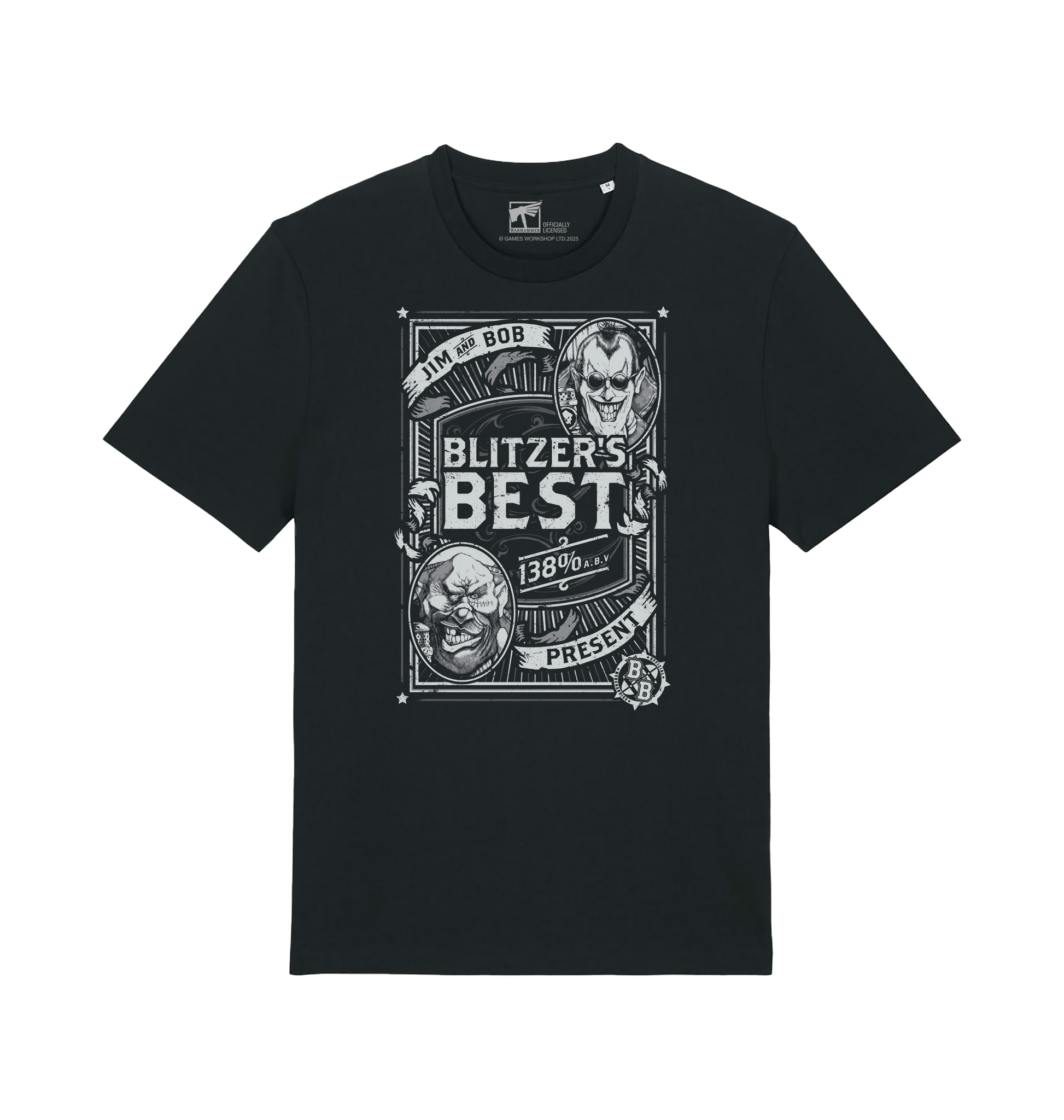 Generated neck label mockup