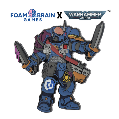 Warhammer 40,000 Mystery Loot: Ultramarines vs. Tyranids Enamel Pin