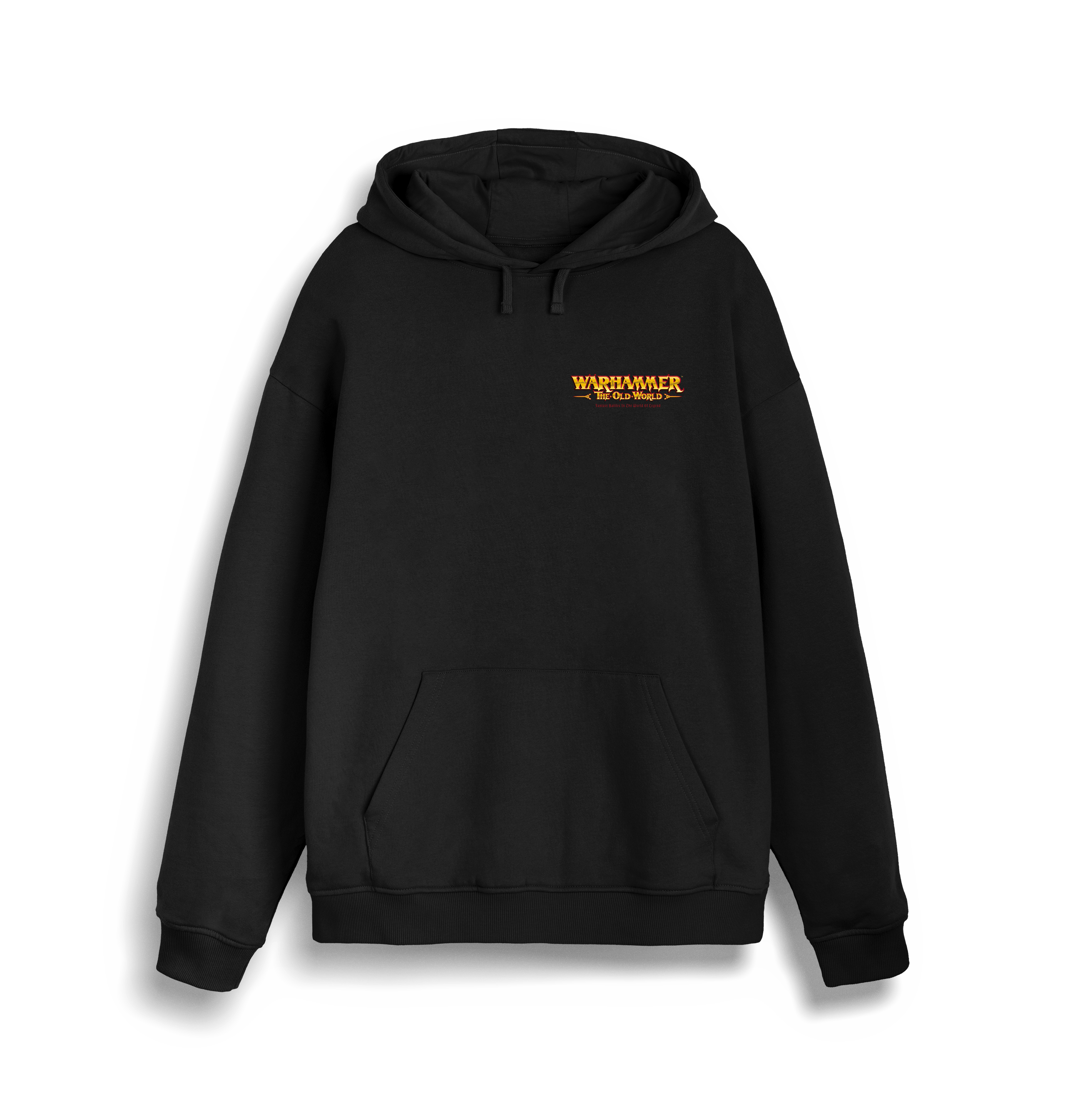 Black Printed Sweater Front