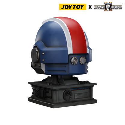 JoyToy Warhammer 40,000: Space Marine 2 Lieutenant Titus’ Mk X Helmet Bundle (1:1 Scale) Preorder