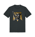 Dark Heather Grey Printed T-shirt