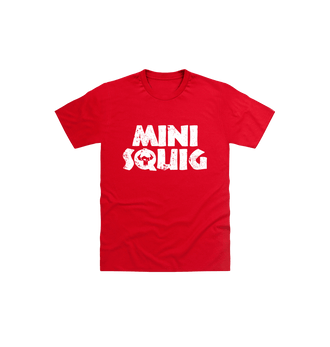 Red Mini Squig Kids T Shirt