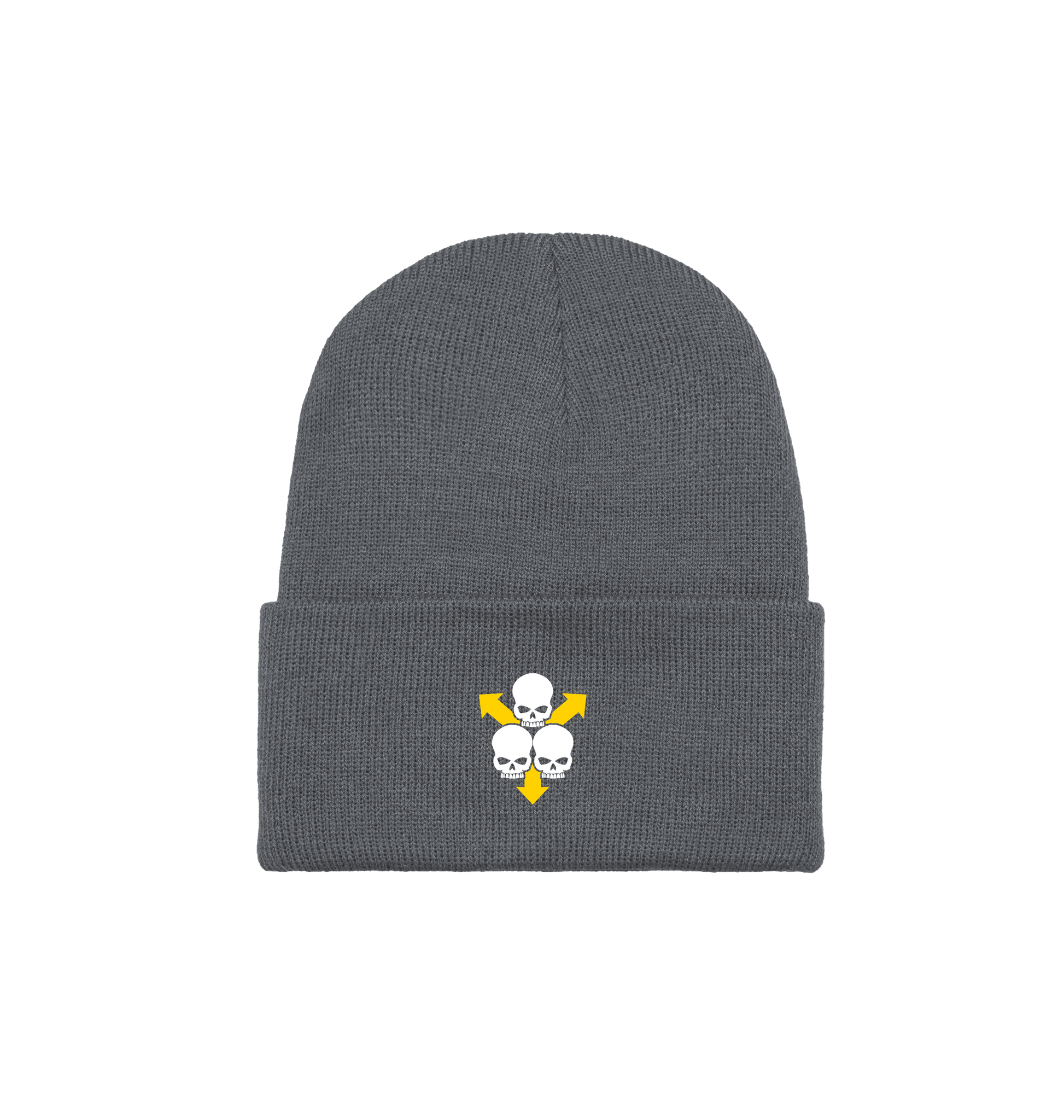 Graphite Grey Beanie Front