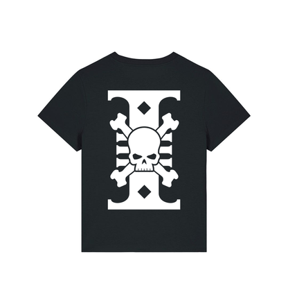 Black Printed T-shirt Back