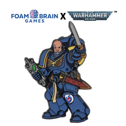 Warhammer 40,000 Mystery Loot: Ultramarines vs. Tyranids Enamel Pin