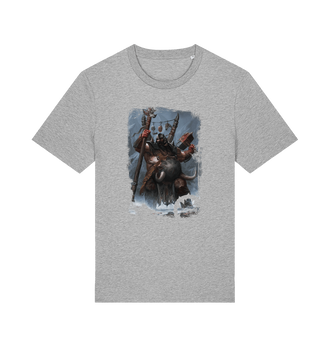 Heather Grey Printed T-shirt