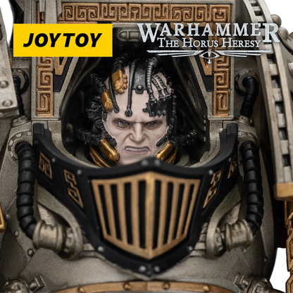 JoyToy Warhammer The Horus Heresy Action Figure - Iron Warriors, Perturabo, Primarch of the IVth Legion (1/18 Scale) & Exclusive T Shirt Preorder