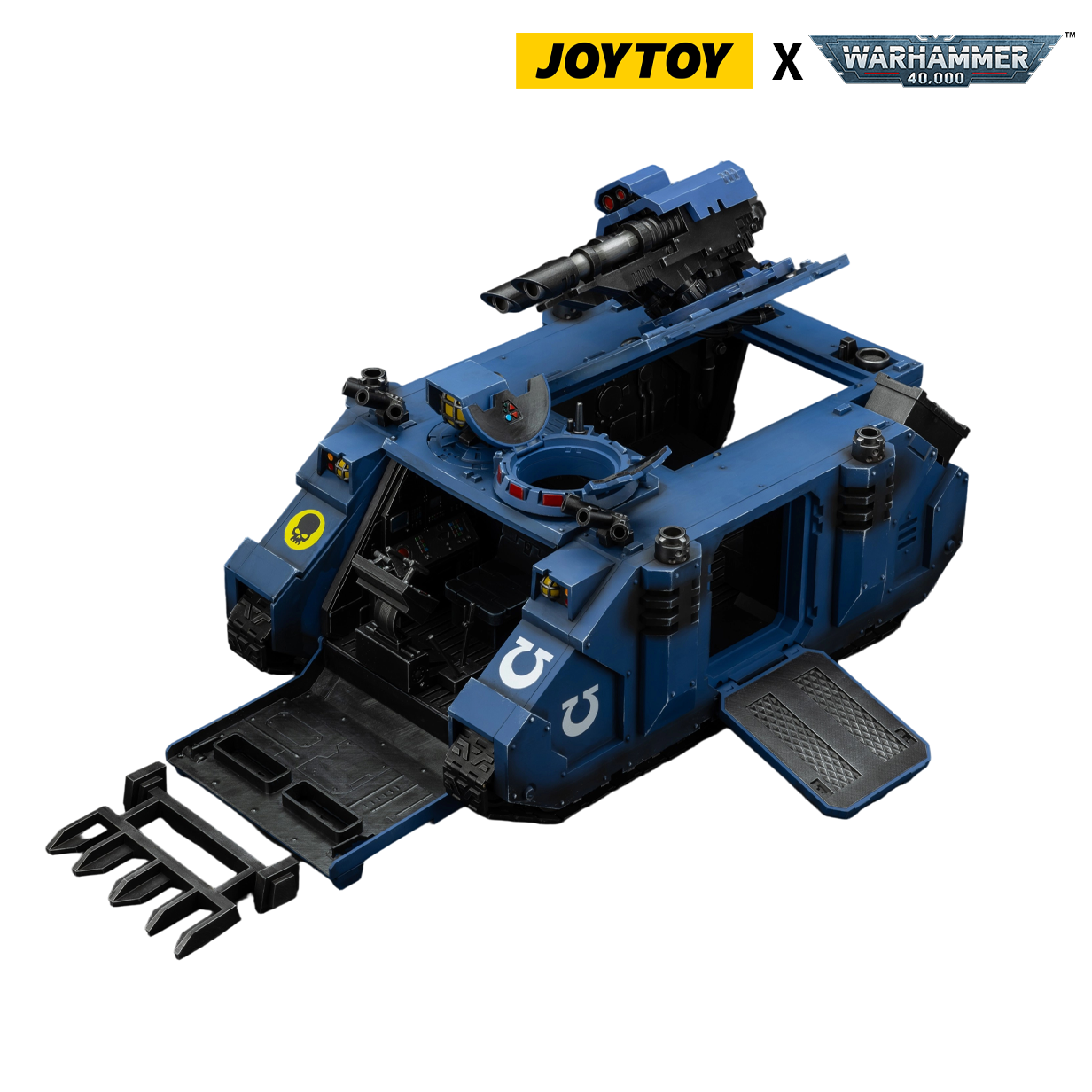 JoyToy Warhammer 40,000 Action Figure - Ultramarines, Razorback with Twin Lascannon (1/18 Scale) Preorder