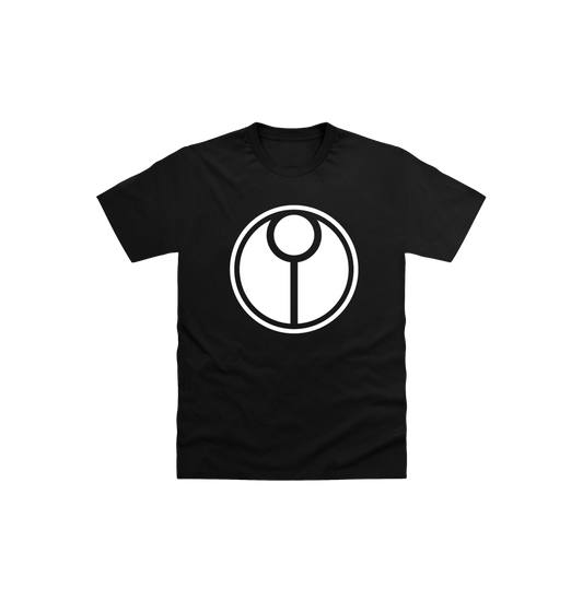 Black Printed Kids T-Shirt