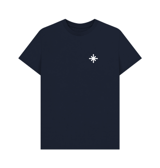 Navy Blue Chaos Space Marines Insignia T Shirt