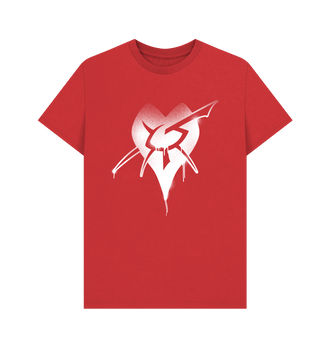 Red Drukhari Graffiti Insignia T Shirt