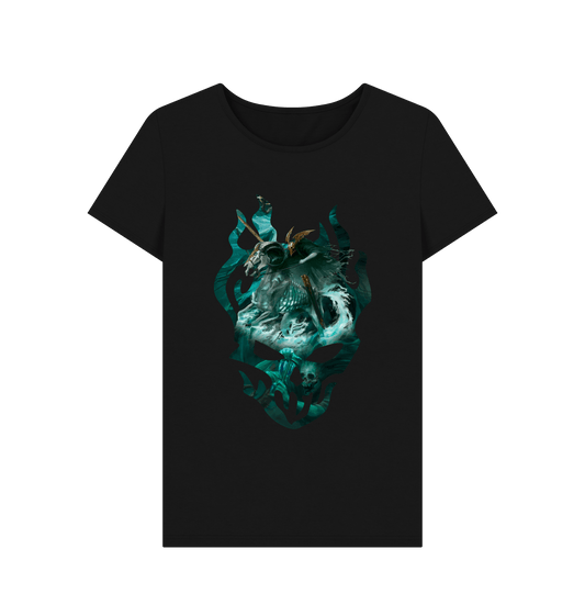 Black Nighthaunt Knight of Shrouds Fitted T Shirt