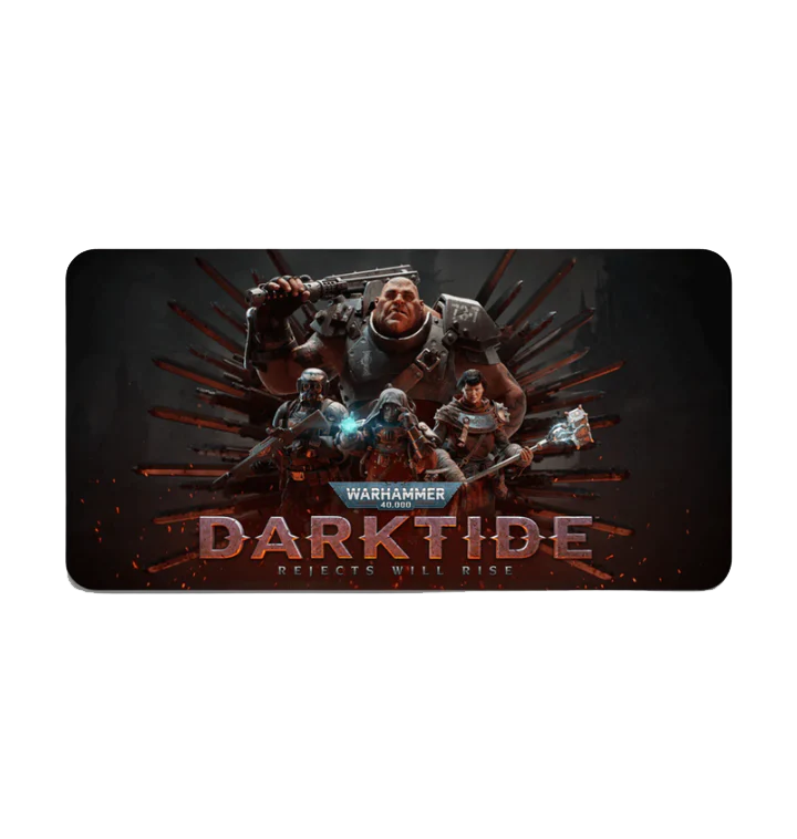 Warhammer 40,000: Darktide Medium Gaming Mat.
