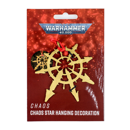 Warhammer 40000: Chaos Star Tree Decoration