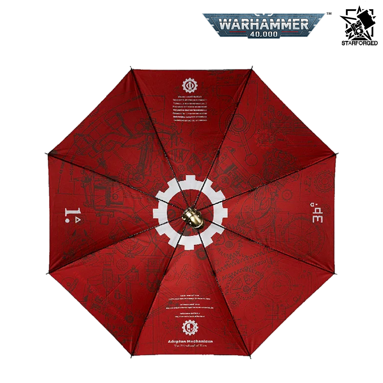 Starforged Warhammer 40,000 Adeptus Mechanicus Omnissian Staff Umbrella