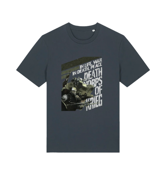 India Ink Grey Printed T-shirt