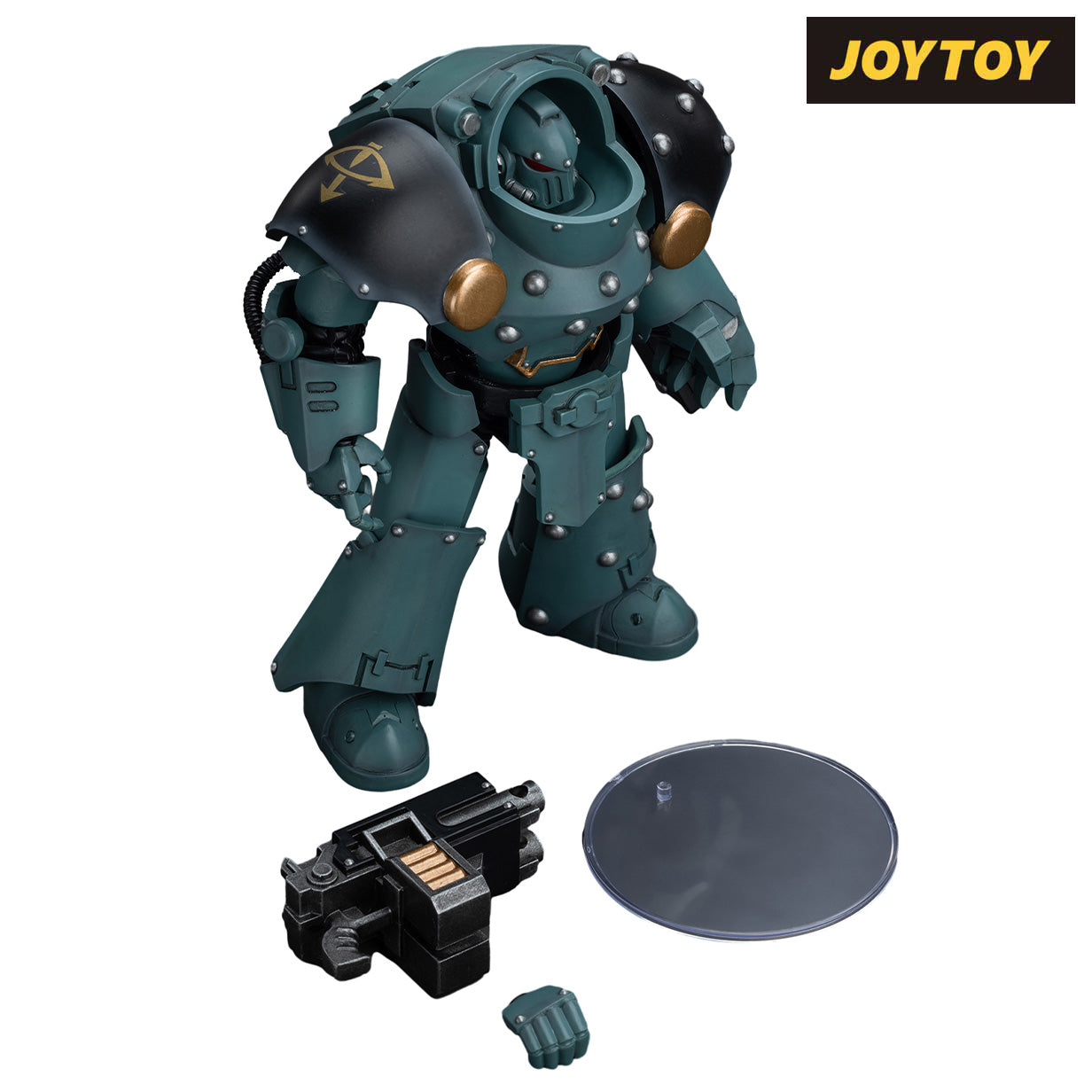 JoyToy Warhammer The Horus Heresy Action Figure - Sons of Horus Tartaros Terminator Squad Terminator with Combi-Bolter and Chainfist (1/18 Scale) Preorder