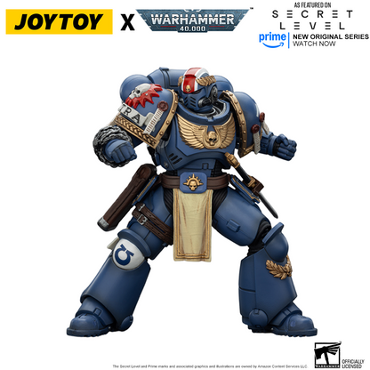 JoyToy Warhammer 40,000 Action Figure - Titus with Laurels of Victory (1/18 Scale) Preorder