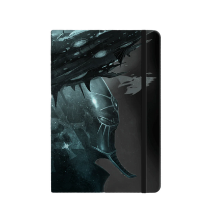 Black Aeldari Craftworld Border Notebook
