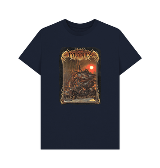 Navy Blue Warhammer 40,000 3rd Edition: Codex Tyranids T Shirt