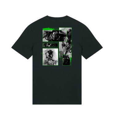 Black Printed T-shirt
