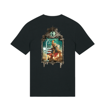 Black Printed T-shirt