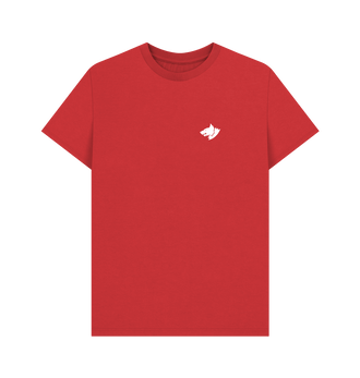 Red Space Wolves Insignia T Shirt