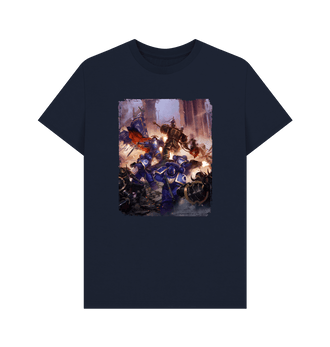 Navy Blue Ultramarines Gravis Captain T Shirt