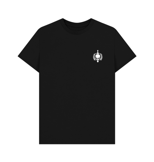 Black Warhammer 40,000: Darktide - Veteran Pocket Print T Shirt