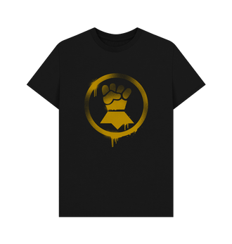 Black Imperial Fists Graffiti Insignia T Shirt