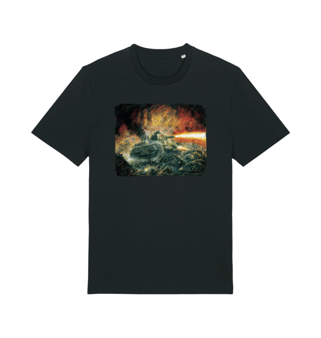 Black Printed T-shirt