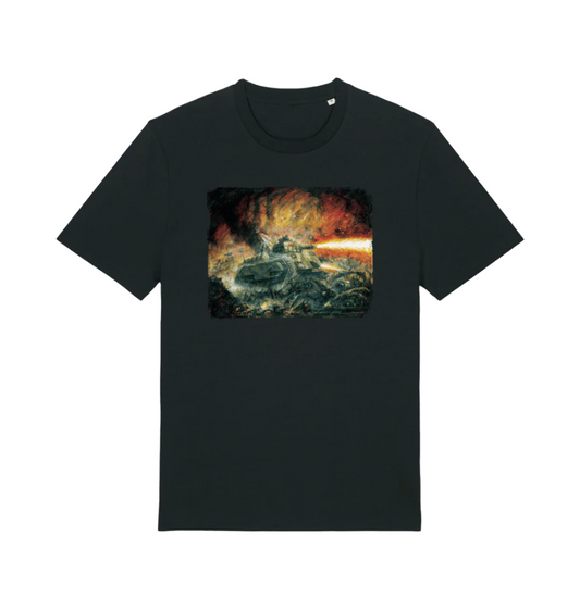 Black Printed T-shirt