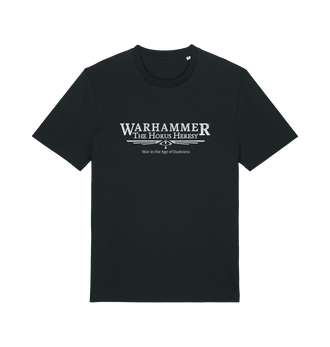 Black Premium Warhammer The Horus Heresy Logo T Shirt