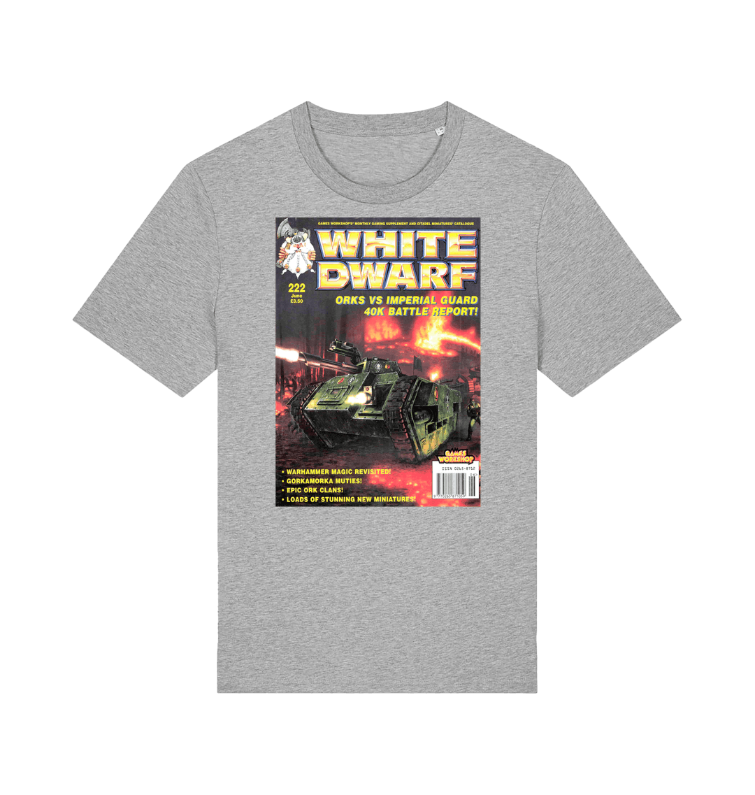 Heather Grey Printed T-shirt Front